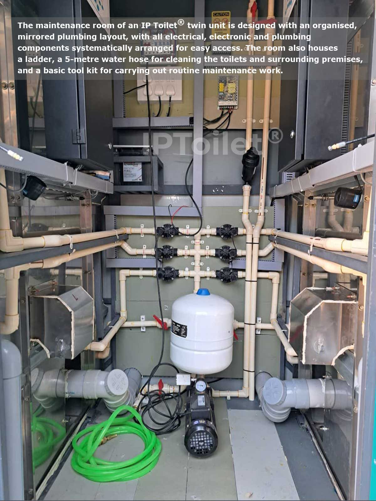 IPToilet® installed at a pilgrim centre or tourist destination