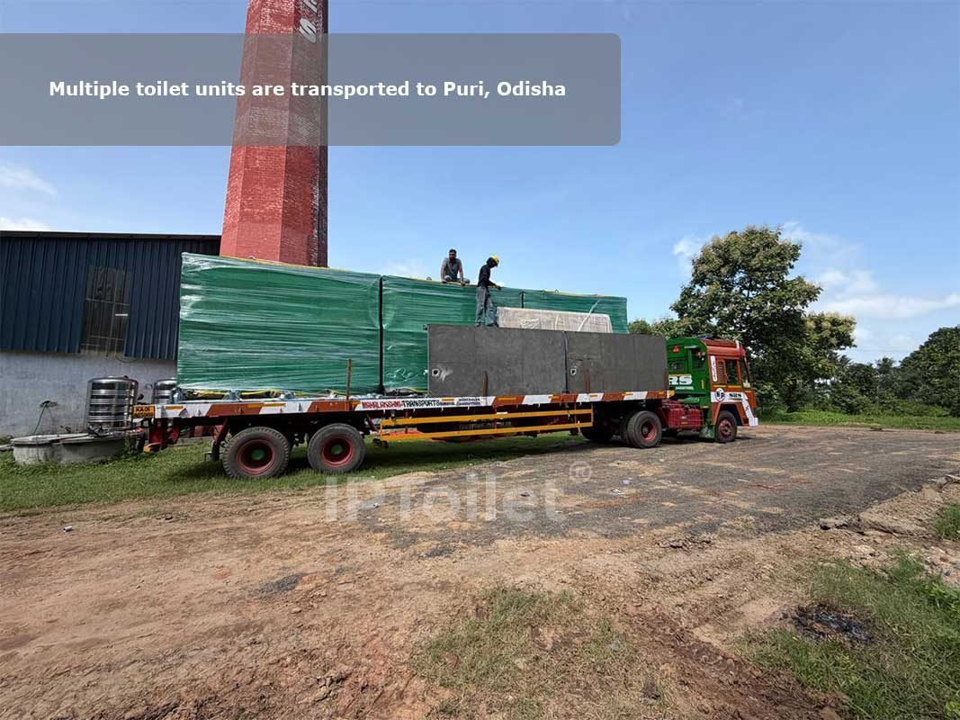 IPToilet® smart public toilet installed at a municipal or Smart City project
